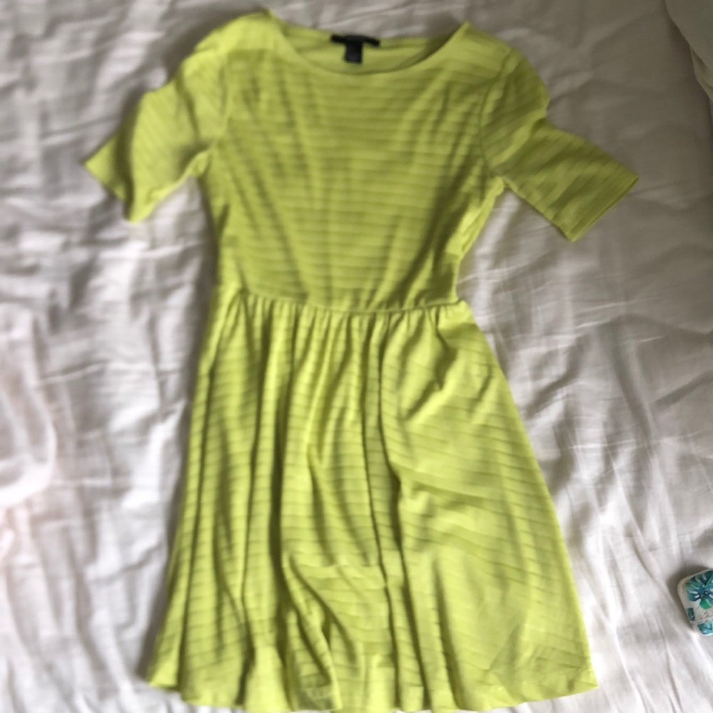 Yellow Forever 21 small dress